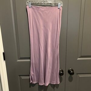 Anthropologie The Tilda Slip Skirt in Lavender-Size Small
